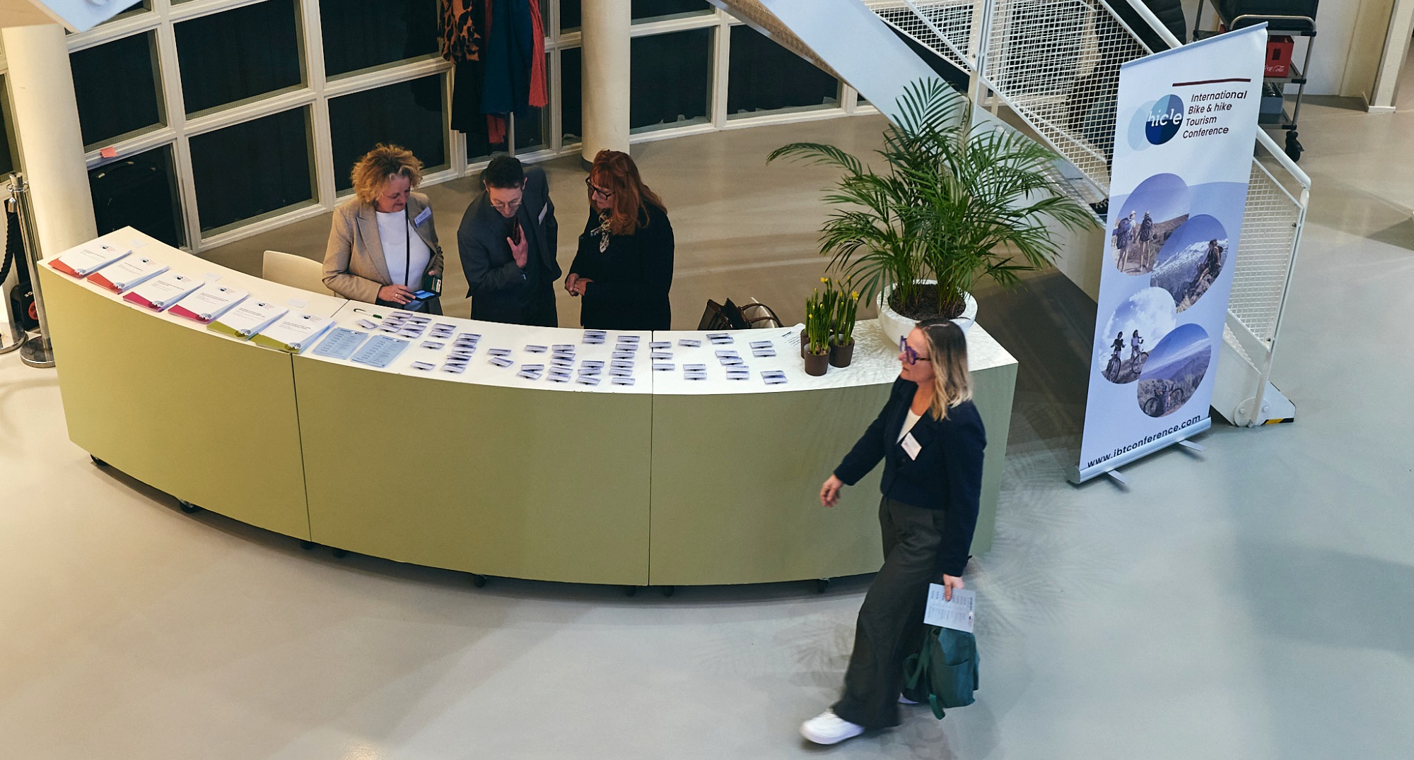 interieur Domstad - de balie van de IBTC